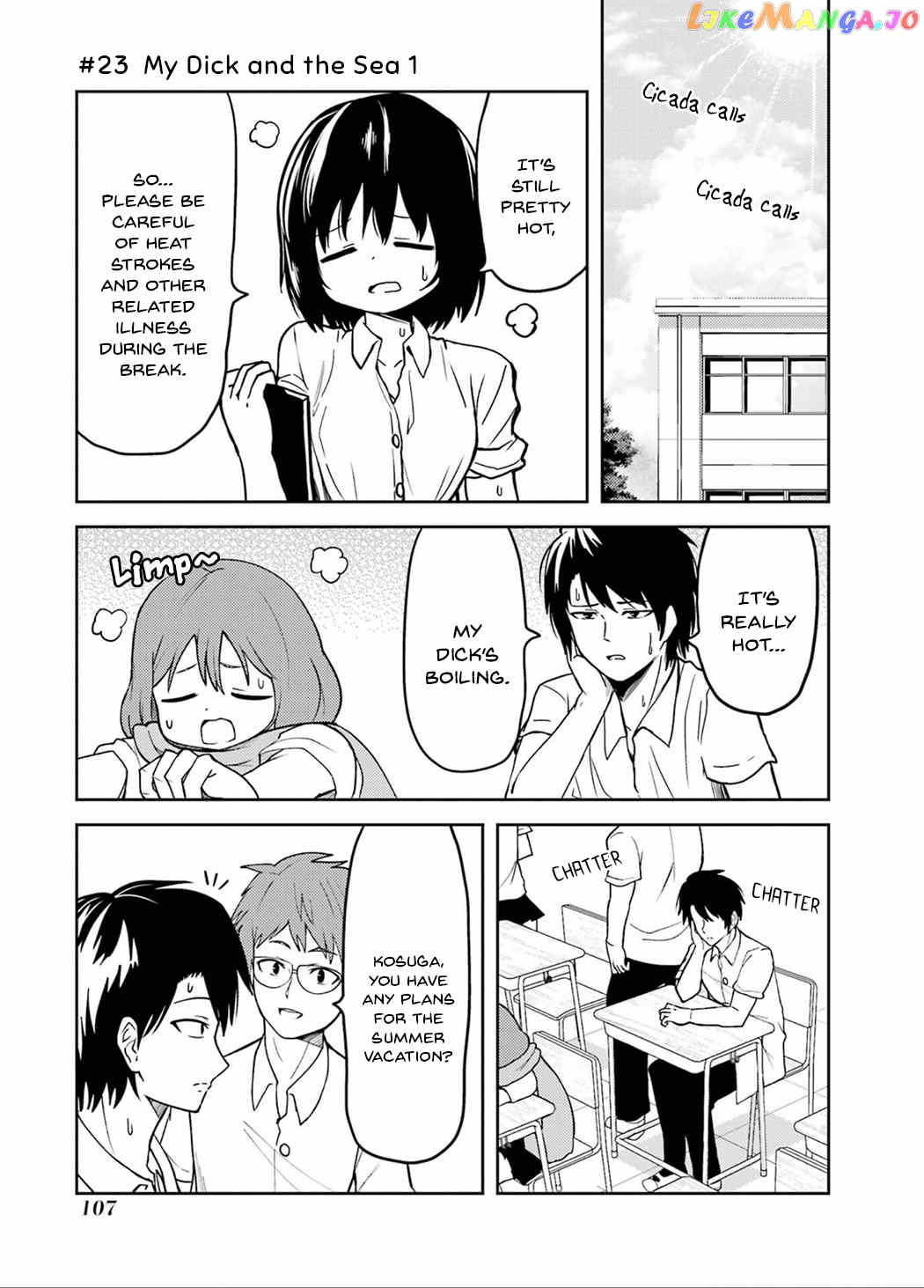 Turns Out My Dick Was a Cute Girl chapter 23 - page 1