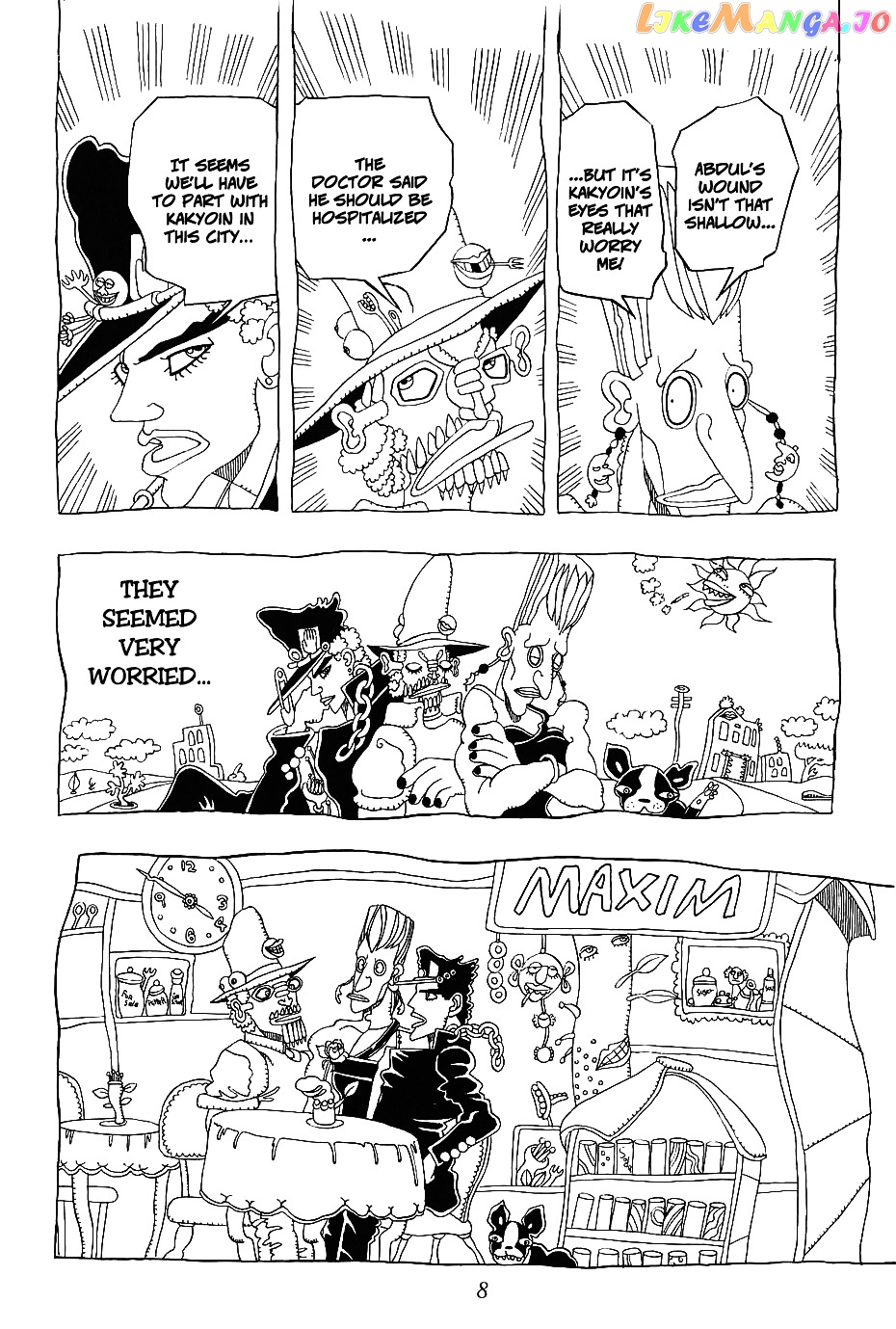 JoJo's Bizarre Adventure Part 3: Stardust Crusaders chapter 0.1 - page 11