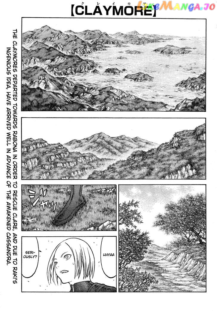 Claymore chapter 128 - page 1