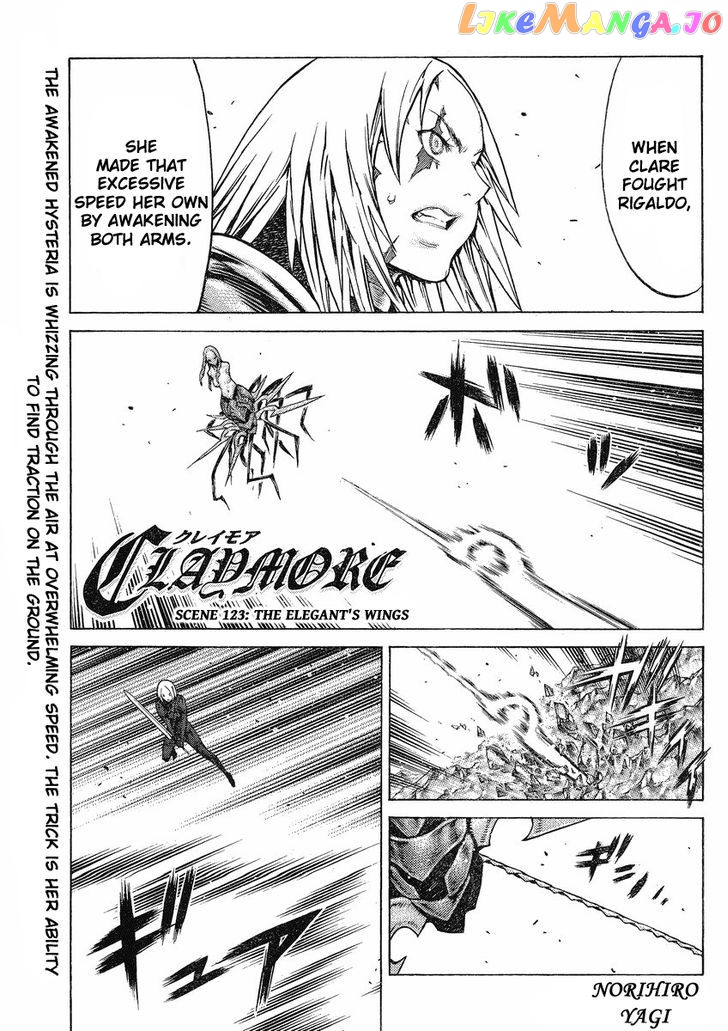 Claymore chapter 123 - page 1
