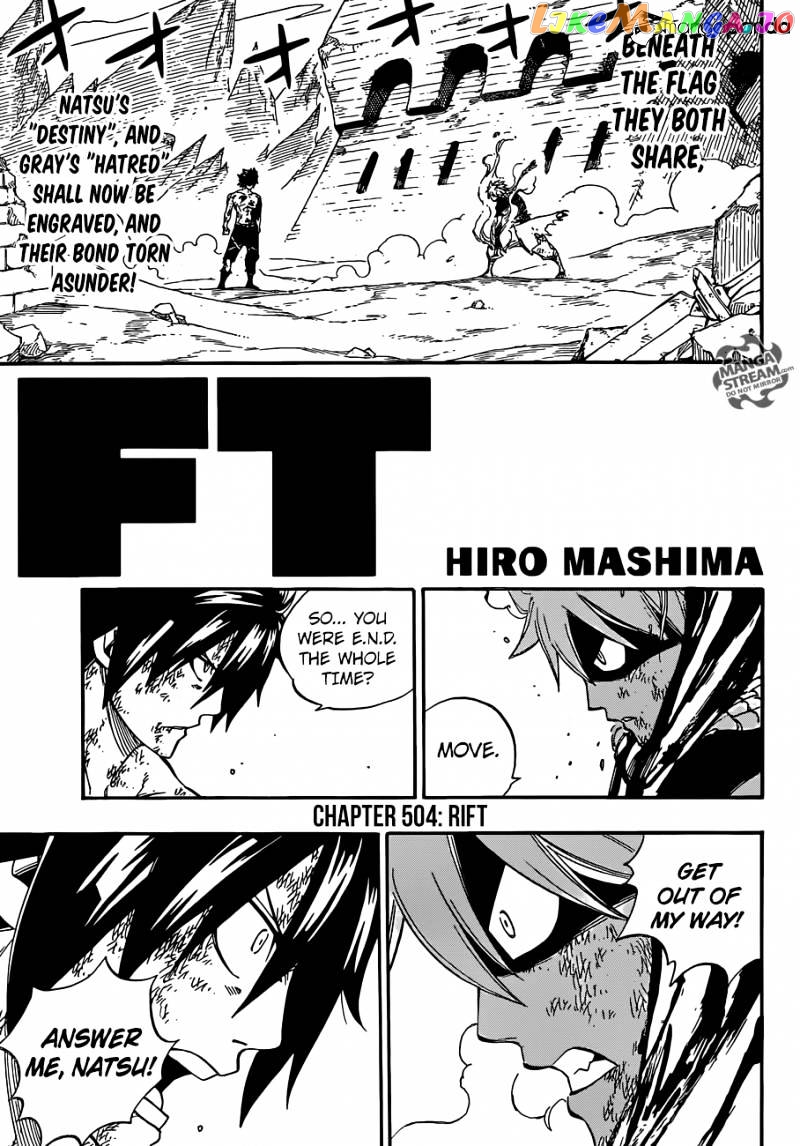 Fairy Tail chapter 504 - page 1