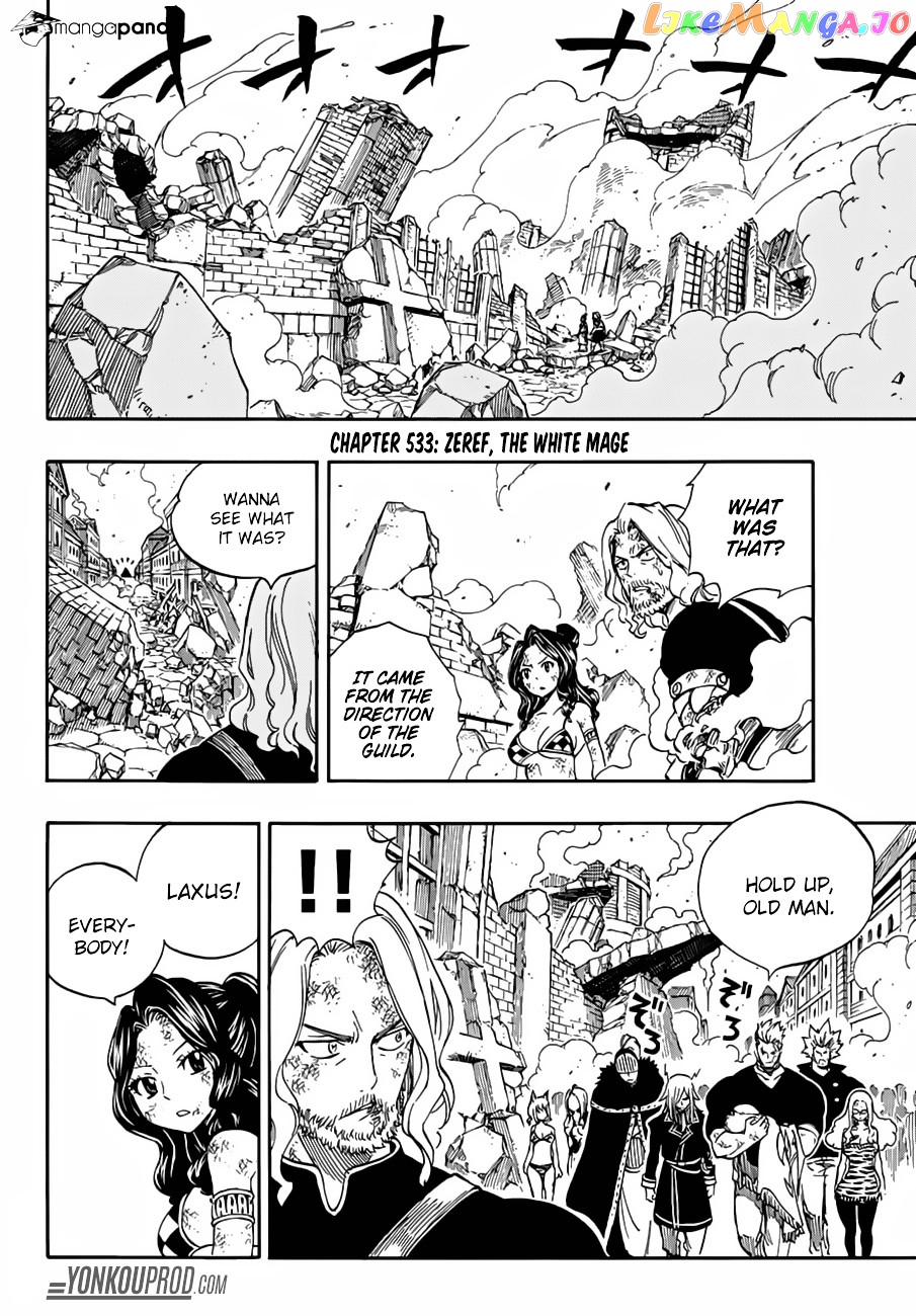 Fairy Tail chapter 533 - page 2