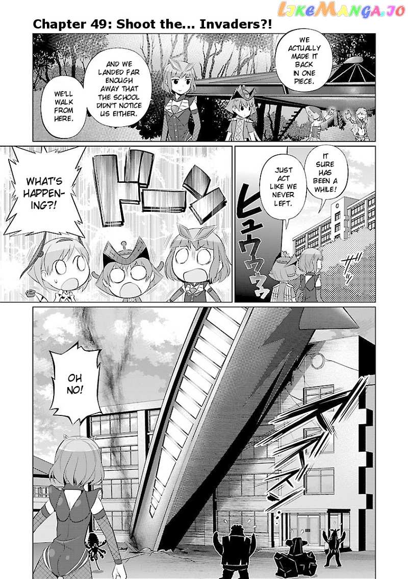 Ultra Kaiju Humanization Project feat.POP Comic code chapter 49 - page 1