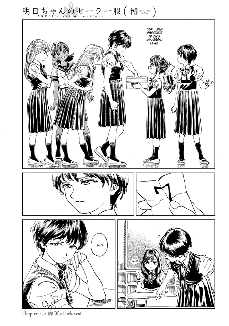 Akebi-chan no Sailor Fuku chapter 45 - page 1