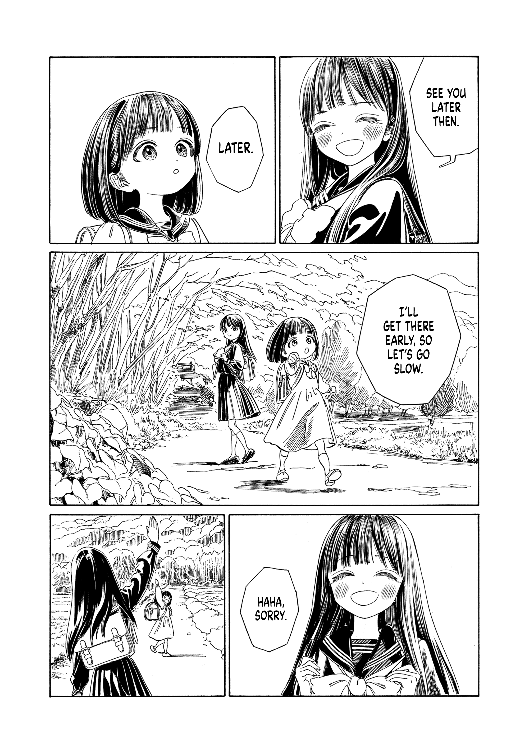Akebi-chan no Sailor Fuku chapter 67 - page 13