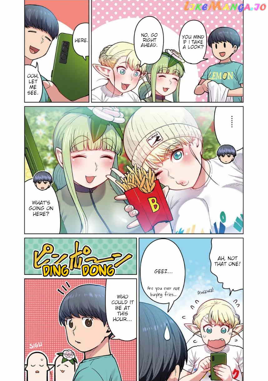 Shin Elf-san wa Yaserarenai. chapter 2 - page 21