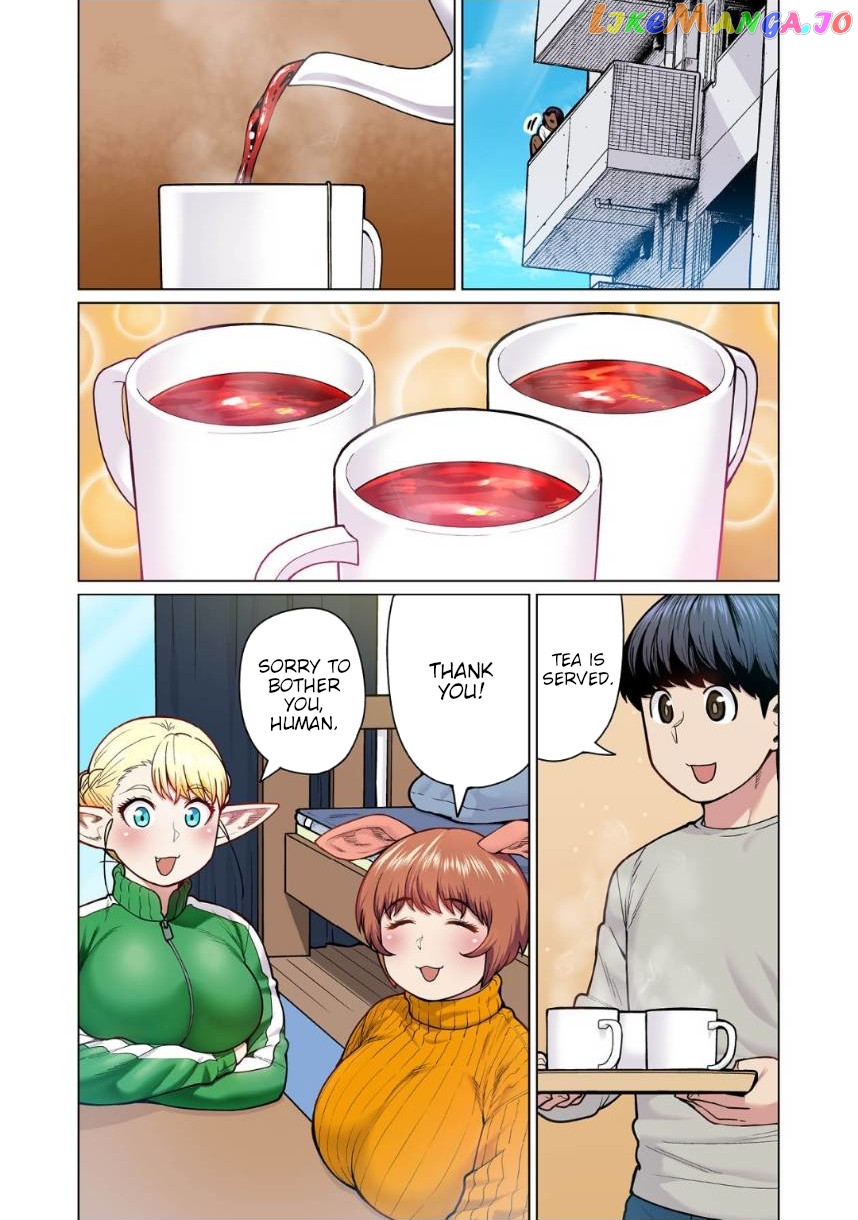 Shin Elf-san wa Yaserarenai. chapter 5 - page 2