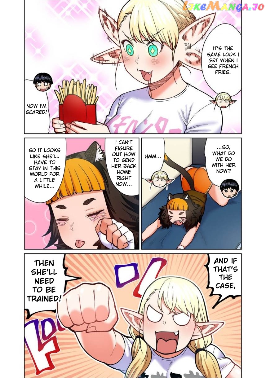 Shin Elf-san wa Yaserarenai. chapter 7 - page 24