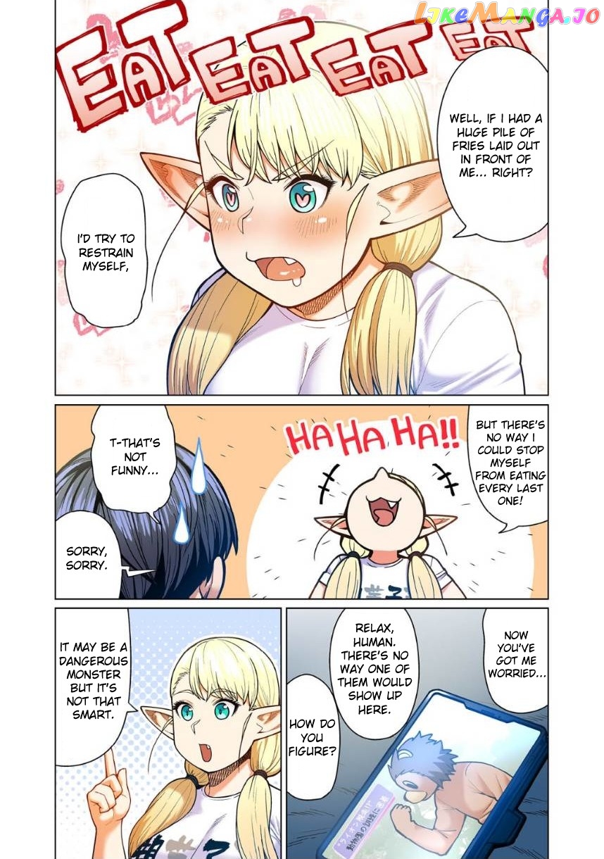 Shin Elf-san wa Yaserarenai. chapter 7 - page 8