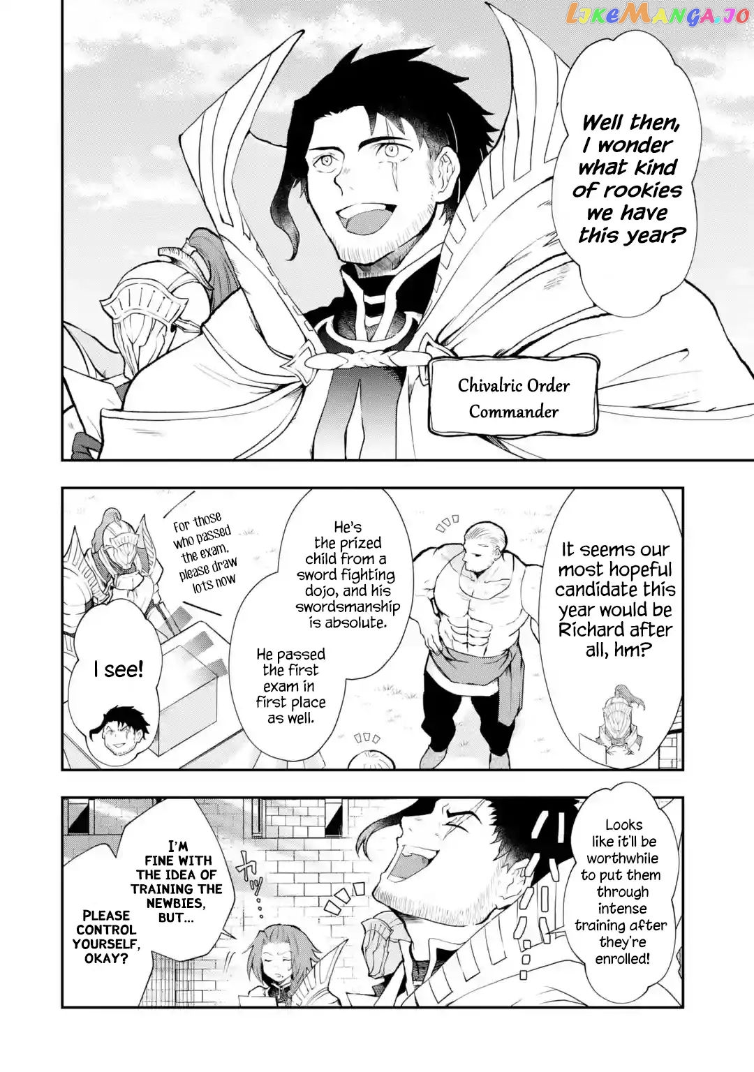 That Inferior Knight, Lv. 999 chapter 3.4 - page 6