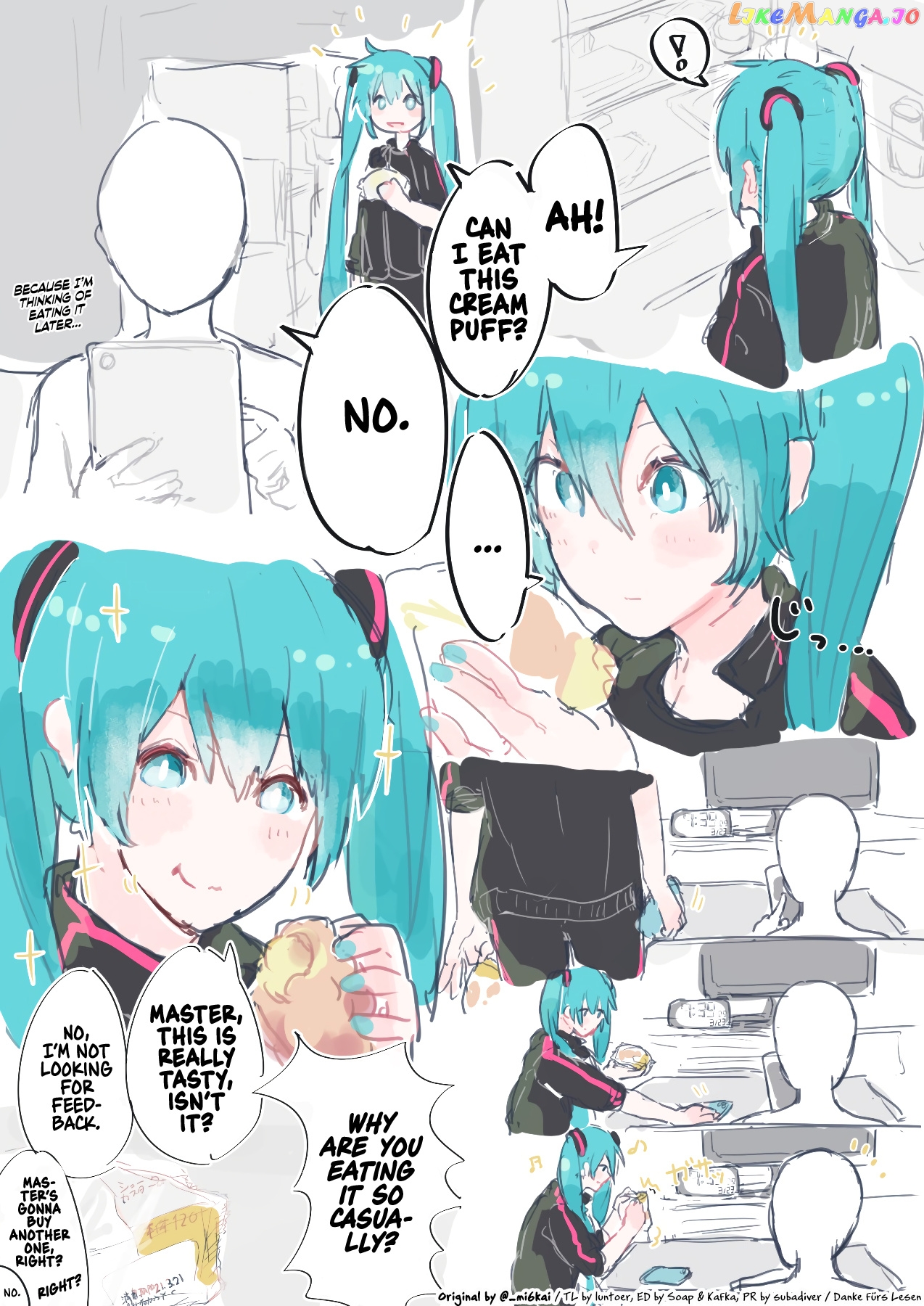 The Daily Life Of Master & Hatsune Miku chapter 4 - page 1