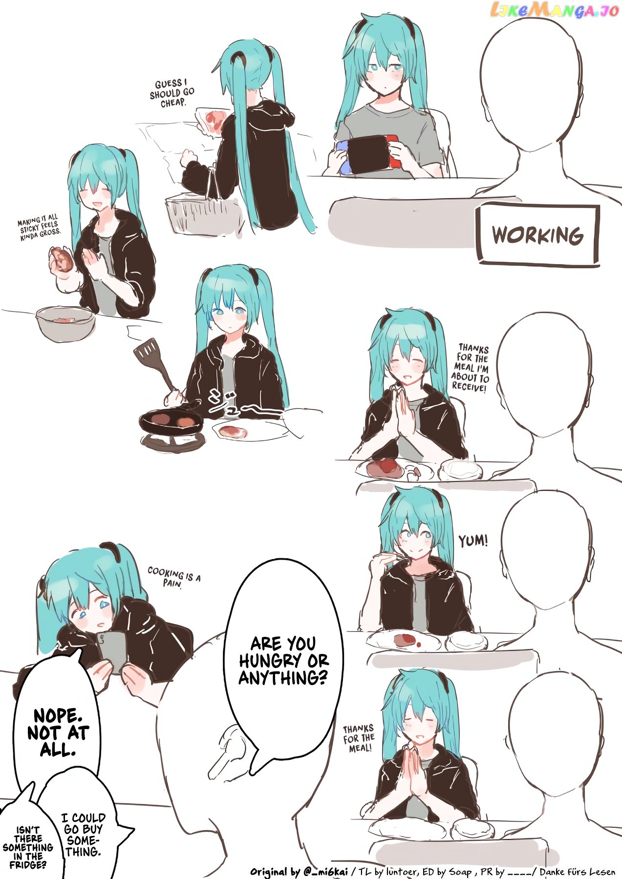 The Daily Life Of Master & Hatsune Miku chapter 9 - page 1