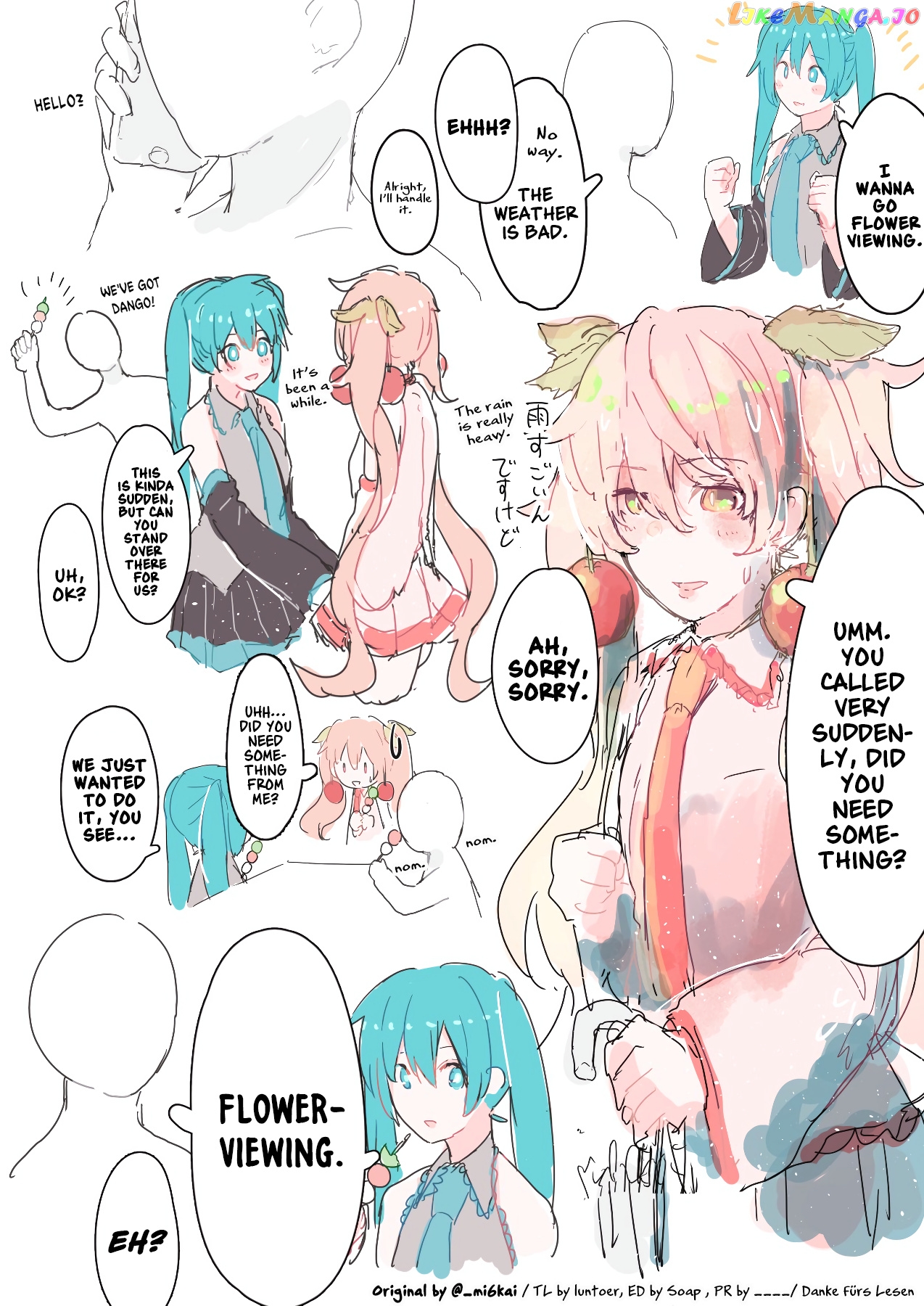 The Daily Life Of Master & Hatsune Miku chapter 10 - page 1