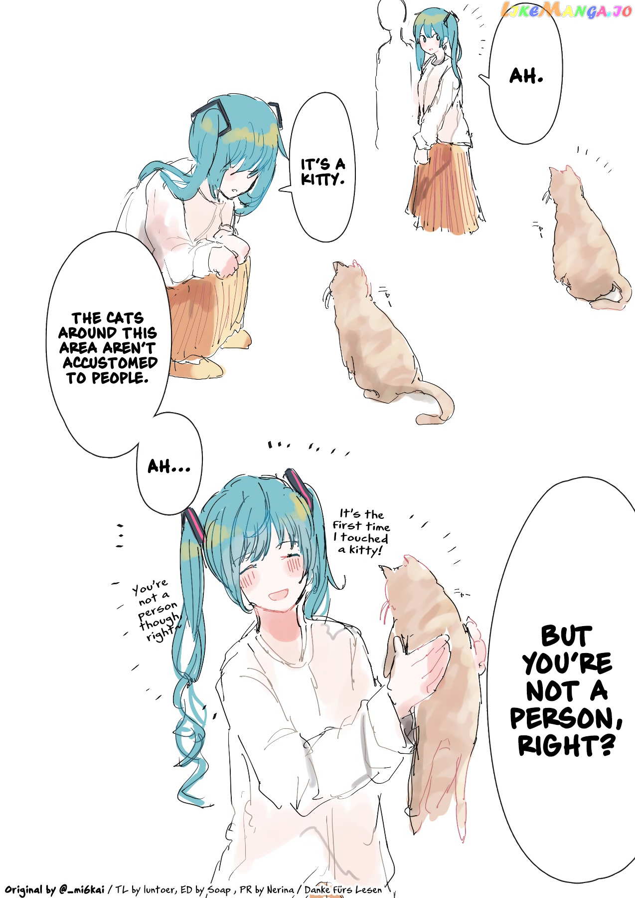 The Daily Life Of Master & Hatsune Miku chapter 11 - page 1