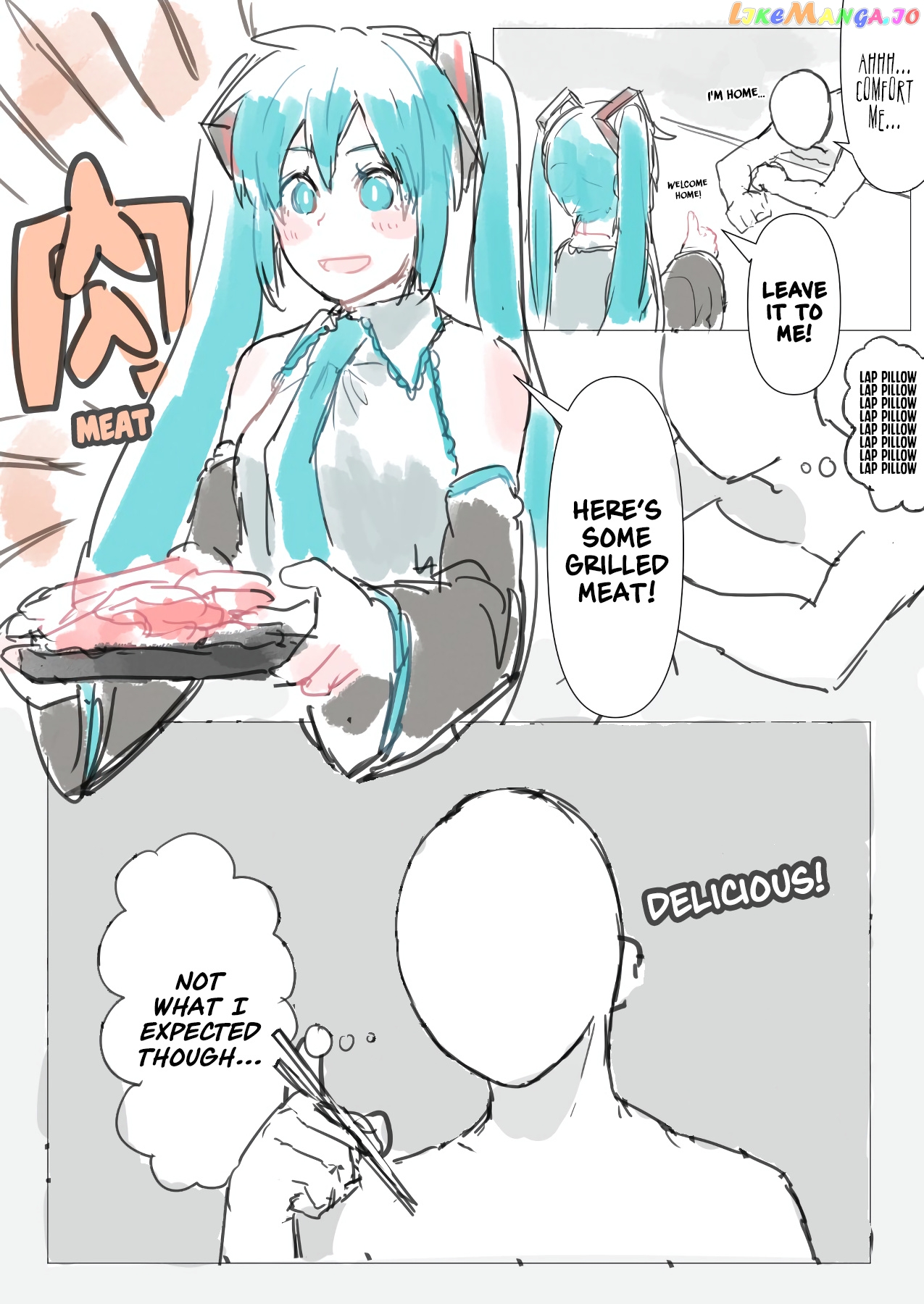 The Daily Life Of Master & Hatsune Miku chapter 12 - page 1