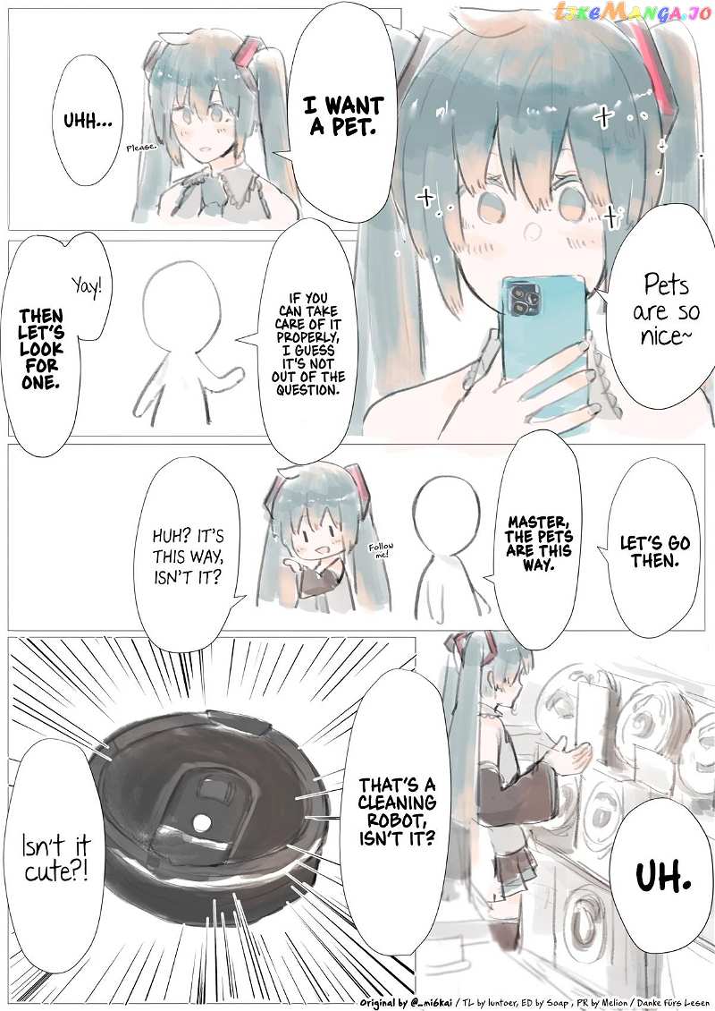 The Daily Life Of Master & Hatsune Miku chapter 22 - page 1
