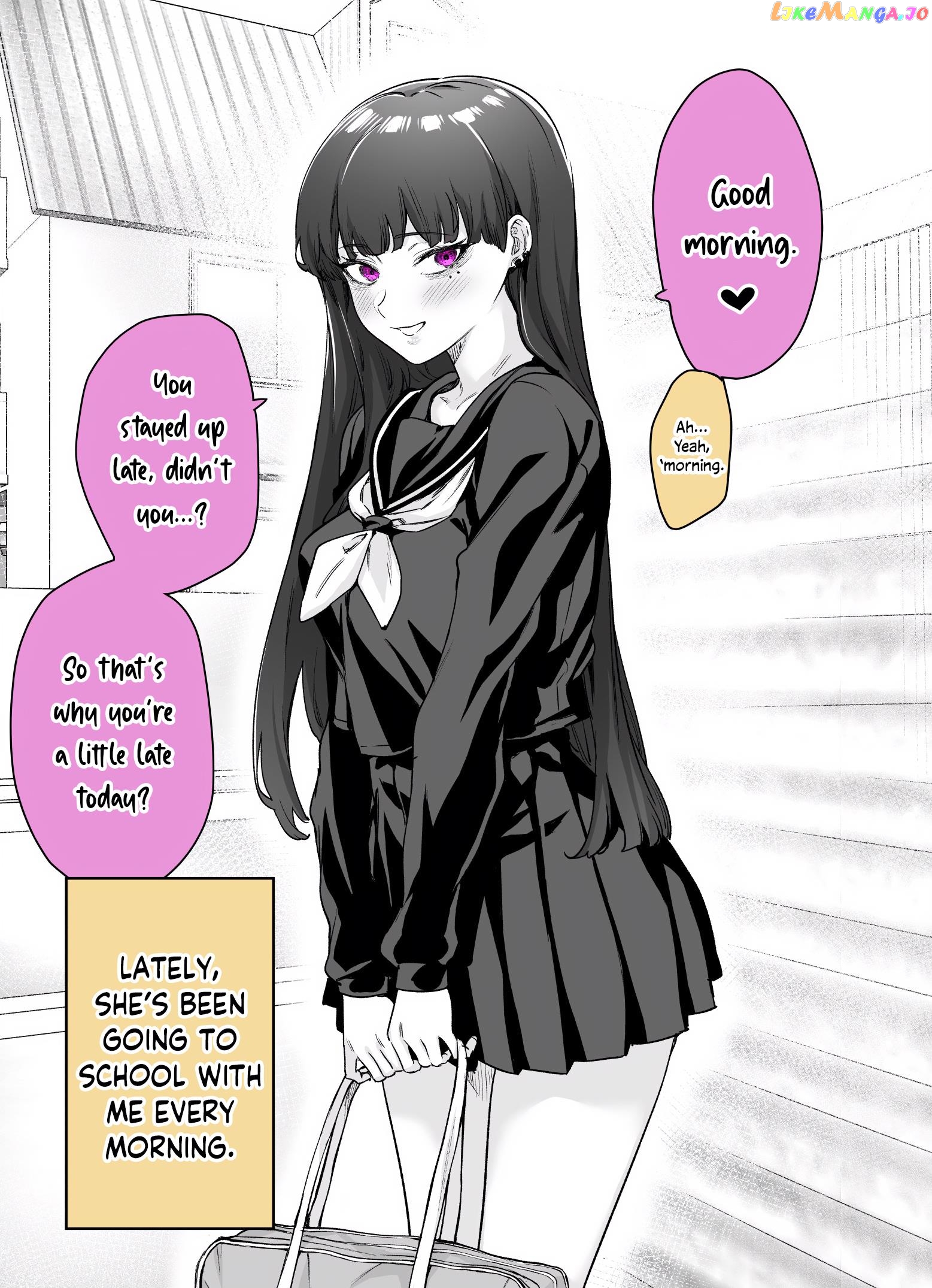 I Thought She Was a Yandere, but Apparently She’s Even Worse chapter 8 - page 1