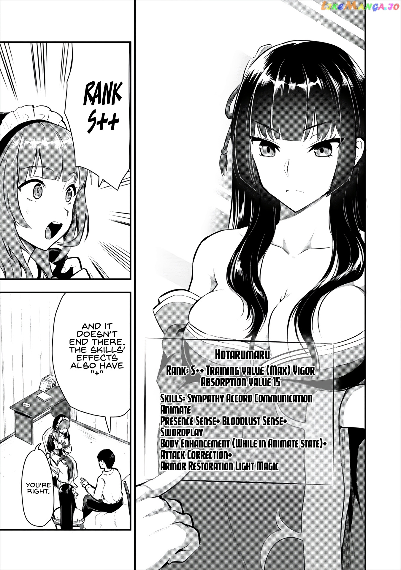 The Cursed Sword Master’s Harem Life By The Sword, For The Sword, Cursed Sword Master chapter 8 - page 4