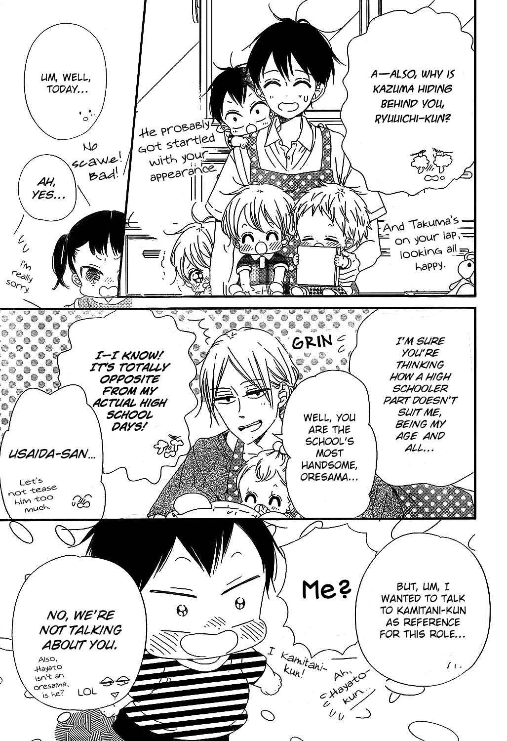 Gakuen Babysitters chapter 98 - page 6