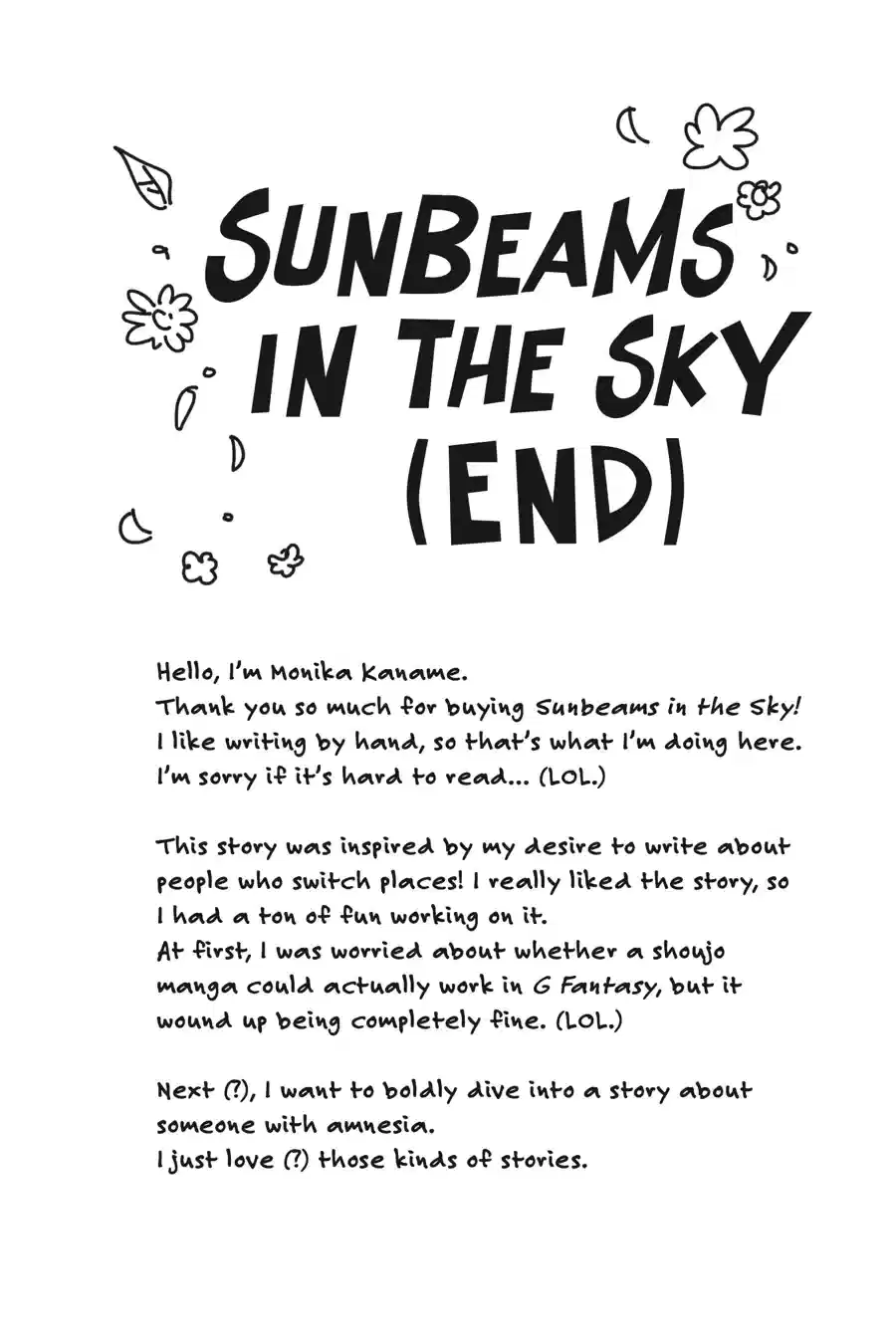 Sunbeams in the Sky Chapter 16 - page 34