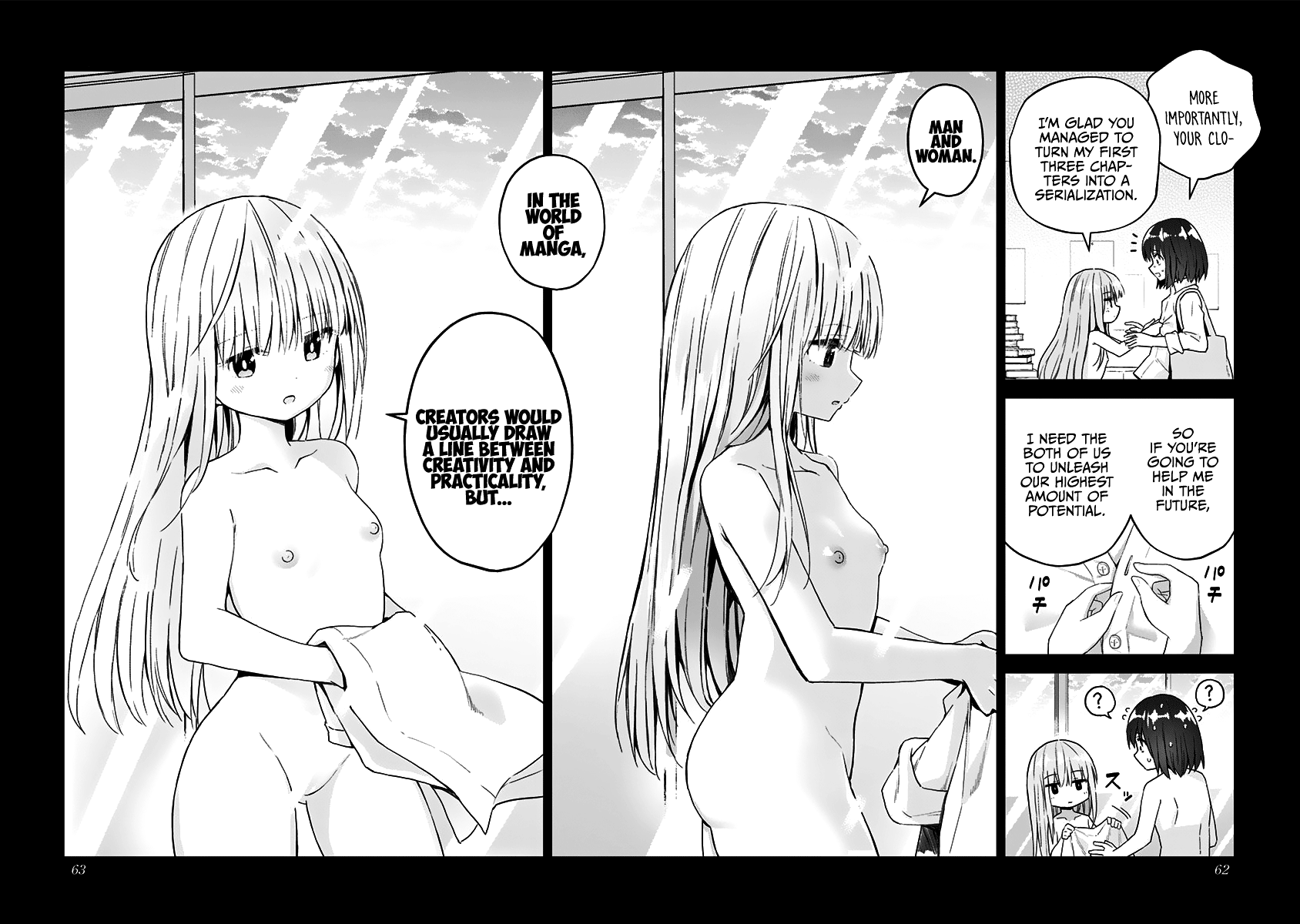 Saotome Shimai ha Manga no Tame Nara!? chapter 49 - page 10