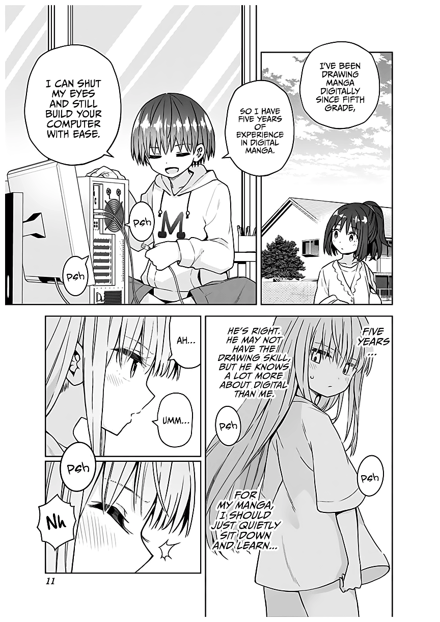 Saotome Shimai ha Manga no Tame Nara!? chapter 56 - page 12