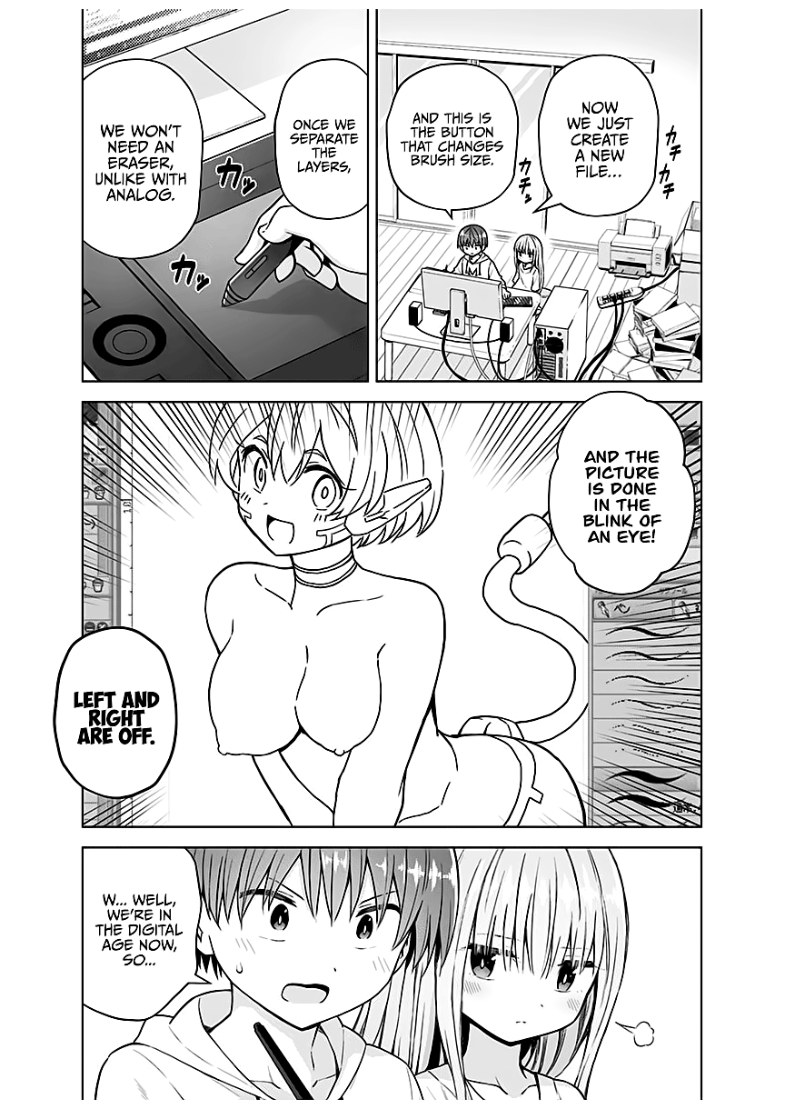 Saotome Shimai ha Manga no Tame Nara!? chapter 56 - page 14