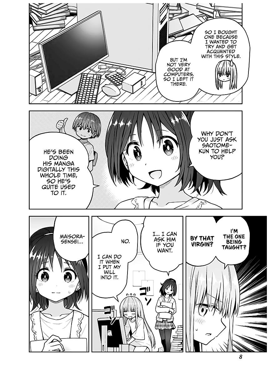 Saotome Shimai ha Manga no Tame Nara!? chapter 56 - page 9