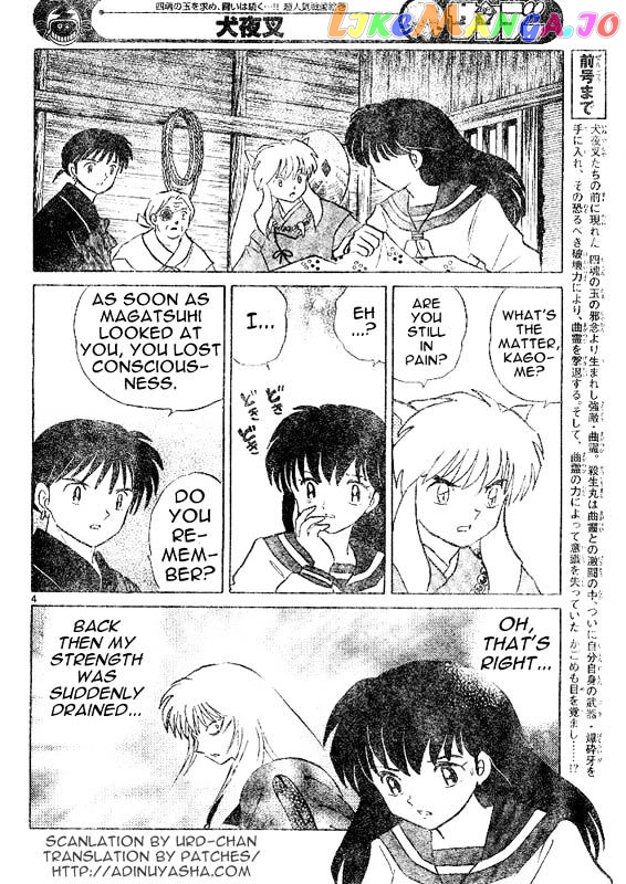 InuYasha Chapter 519 - page 4