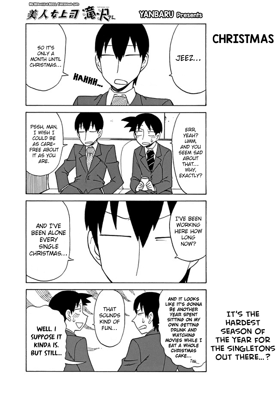 Bijin Onna Joushi Takizawa-san chapter 81 - page 1