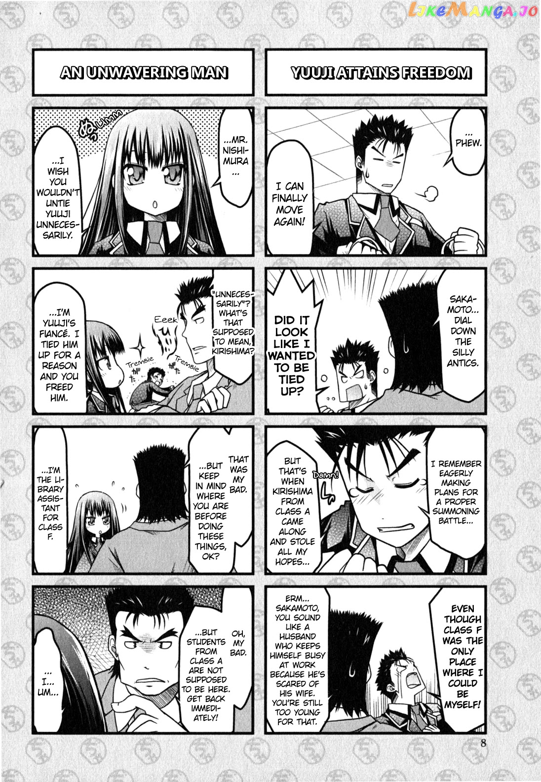 Baka to Test to Shokanjuu Dya chapter 10 - page 4