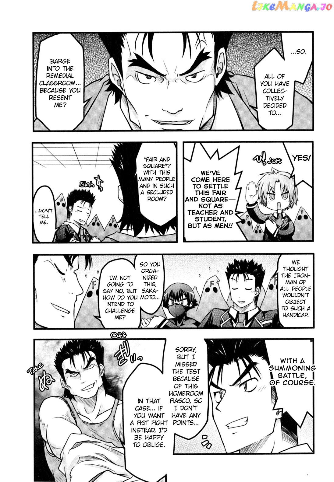 Baka to Test to Shokanjuu Dya chapter 10 - page 9