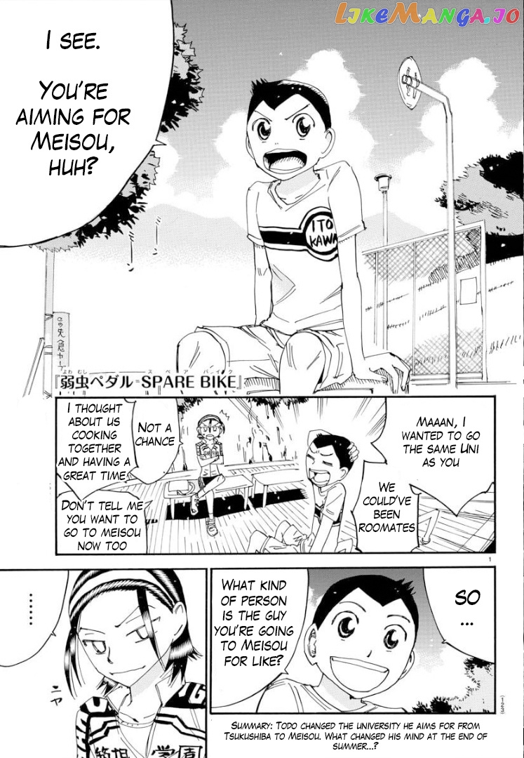 Yowamushi Pedal – Spare Bike chapter 79 - page 3