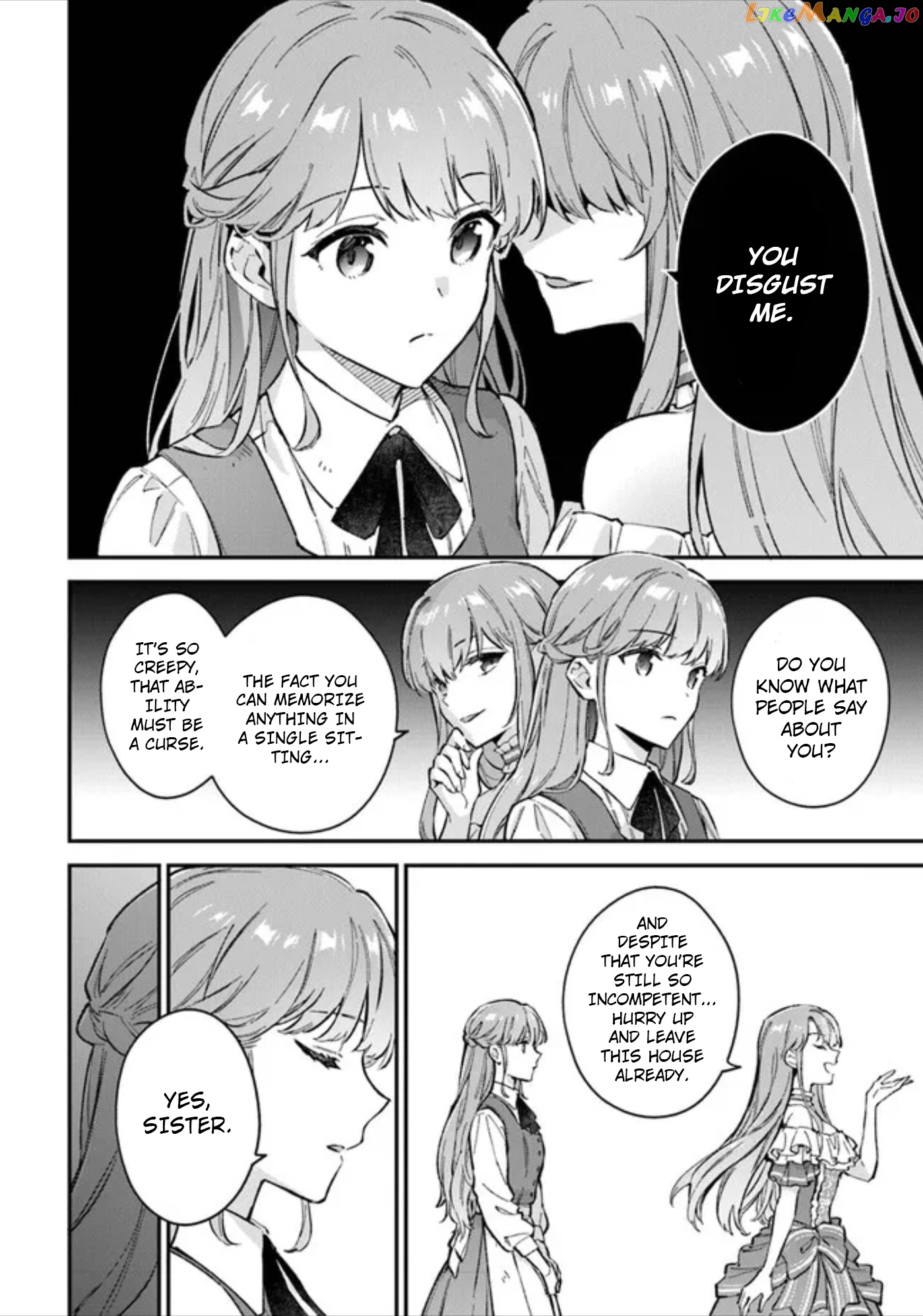 An Incompetent Woman Wants to Be a Villainess ~The Young Lady Who Married as a Substitute for Her Stepsister Didn't Notice the Duke's Doting~ chapter 1 - page 11