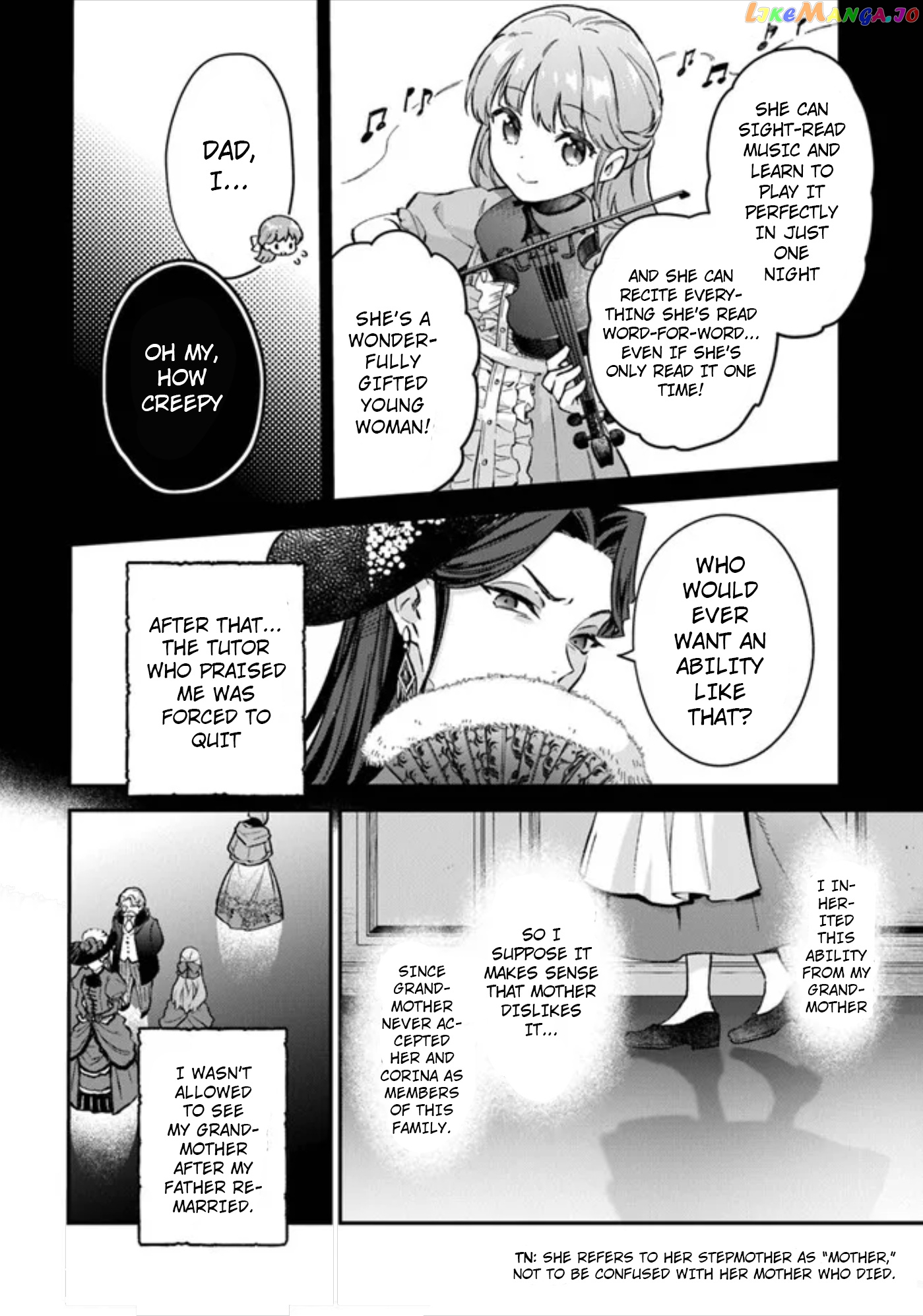An Incompetent Woman Wants to Be a Villainess ~The Young Lady Who Married as a Substitute for Her Stepsister Didn't Notice the Duke's Doting~ chapter 1 - page 15