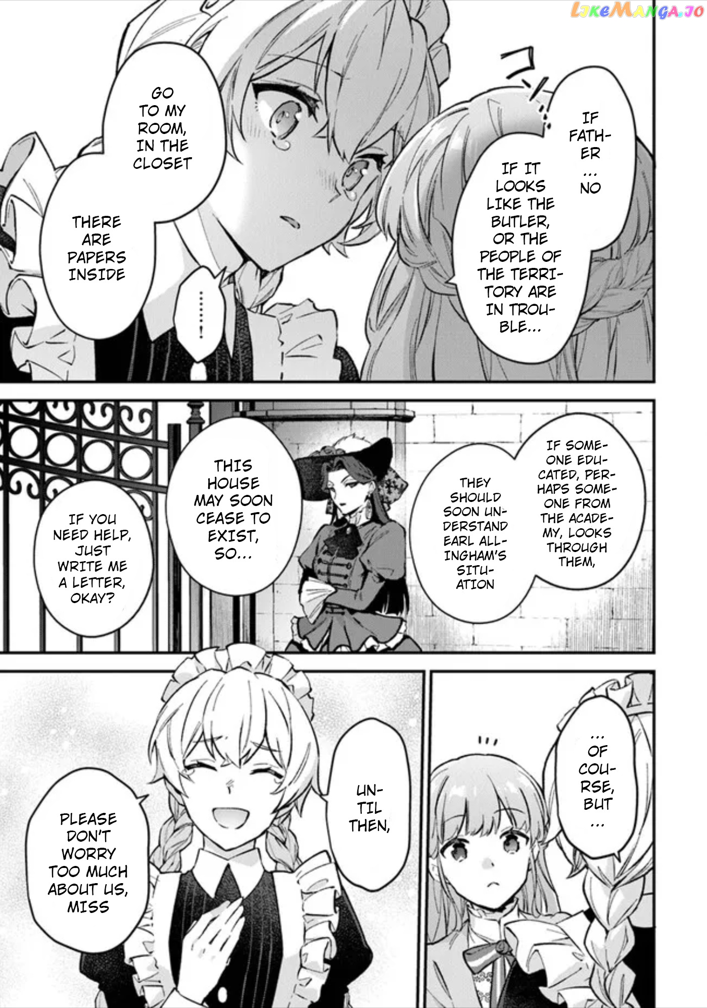 An Incompetent Woman Wants to Be a Villainess ~The Young Lady Who Married as a Substitute for Her Stepsister Didn't Notice the Duke's Doting~ chapter 1 - page 20