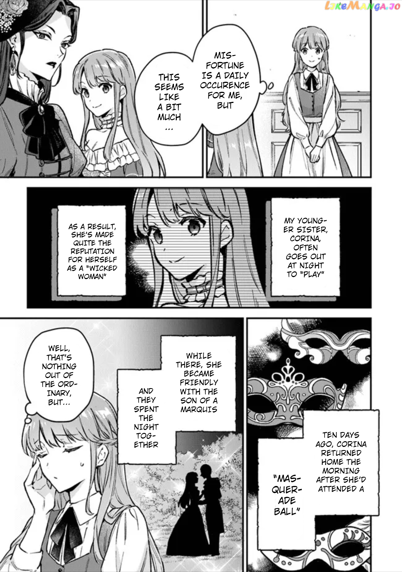 An Incompetent Woman Wants to Be a Villainess ~The Young Lady Who Married as a Substitute for Her Stepsister Didn't Notice the Duke's Doting~ chapter 1 - page 6