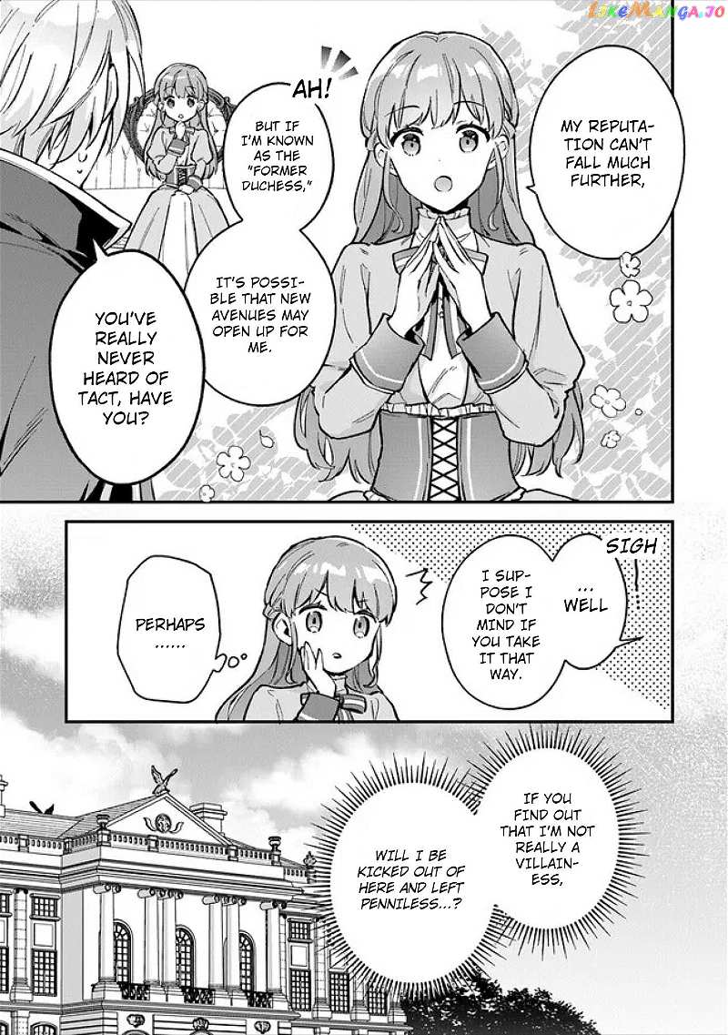 An Incompetent Woman Wants to Be a Villainess ~The Young Lady Who Married as a Substitute for Her Stepsister Didn't Notice the Duke's Doting~ chapter 2.1 - page 11