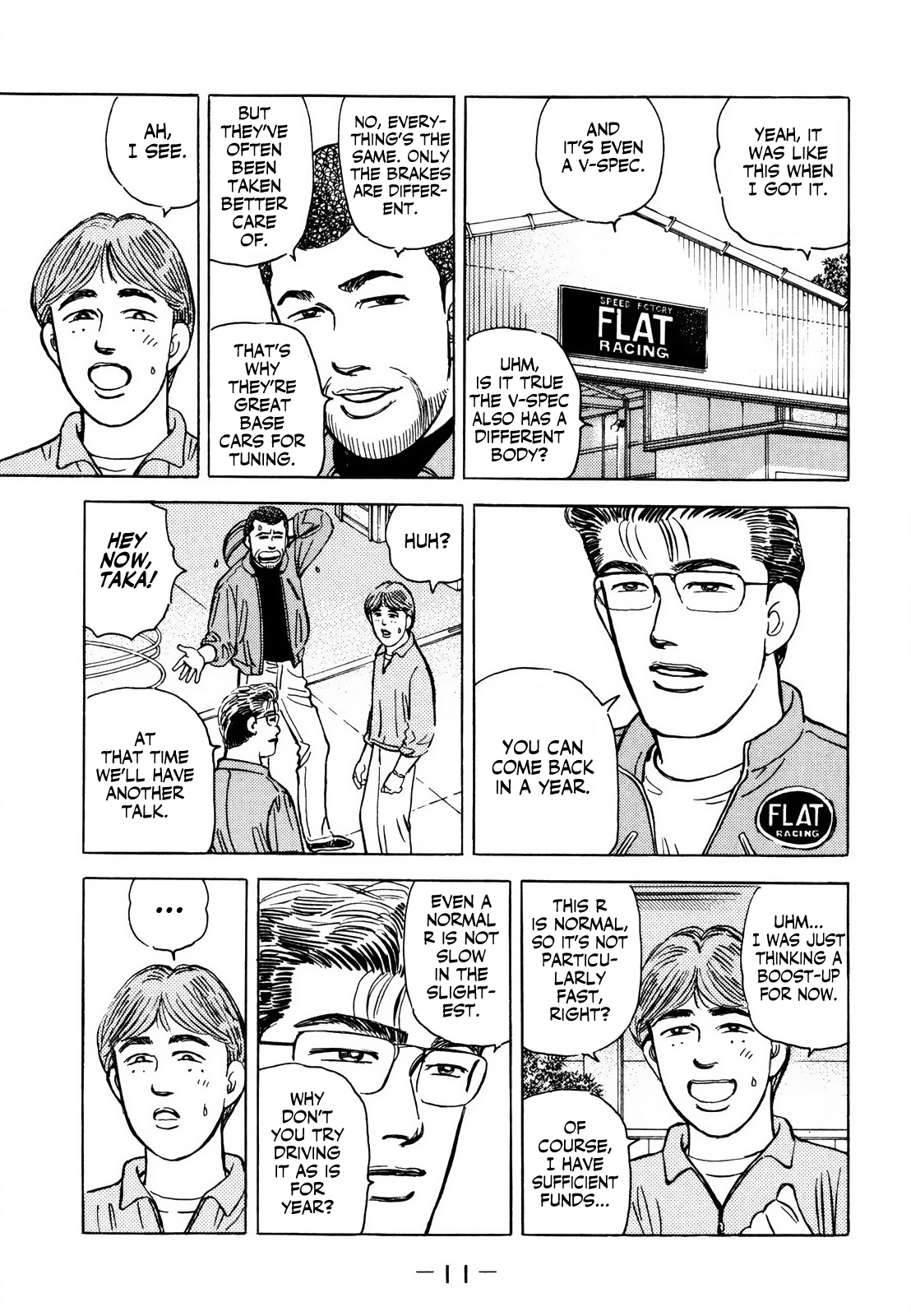 Wangan Midnight chapter 161 - page 11