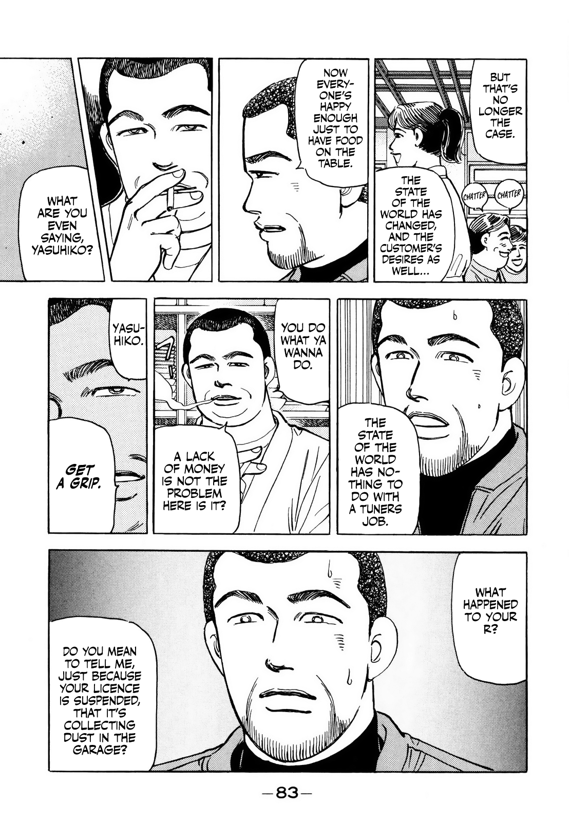 Wangan Midnight chapter 165 - page 10