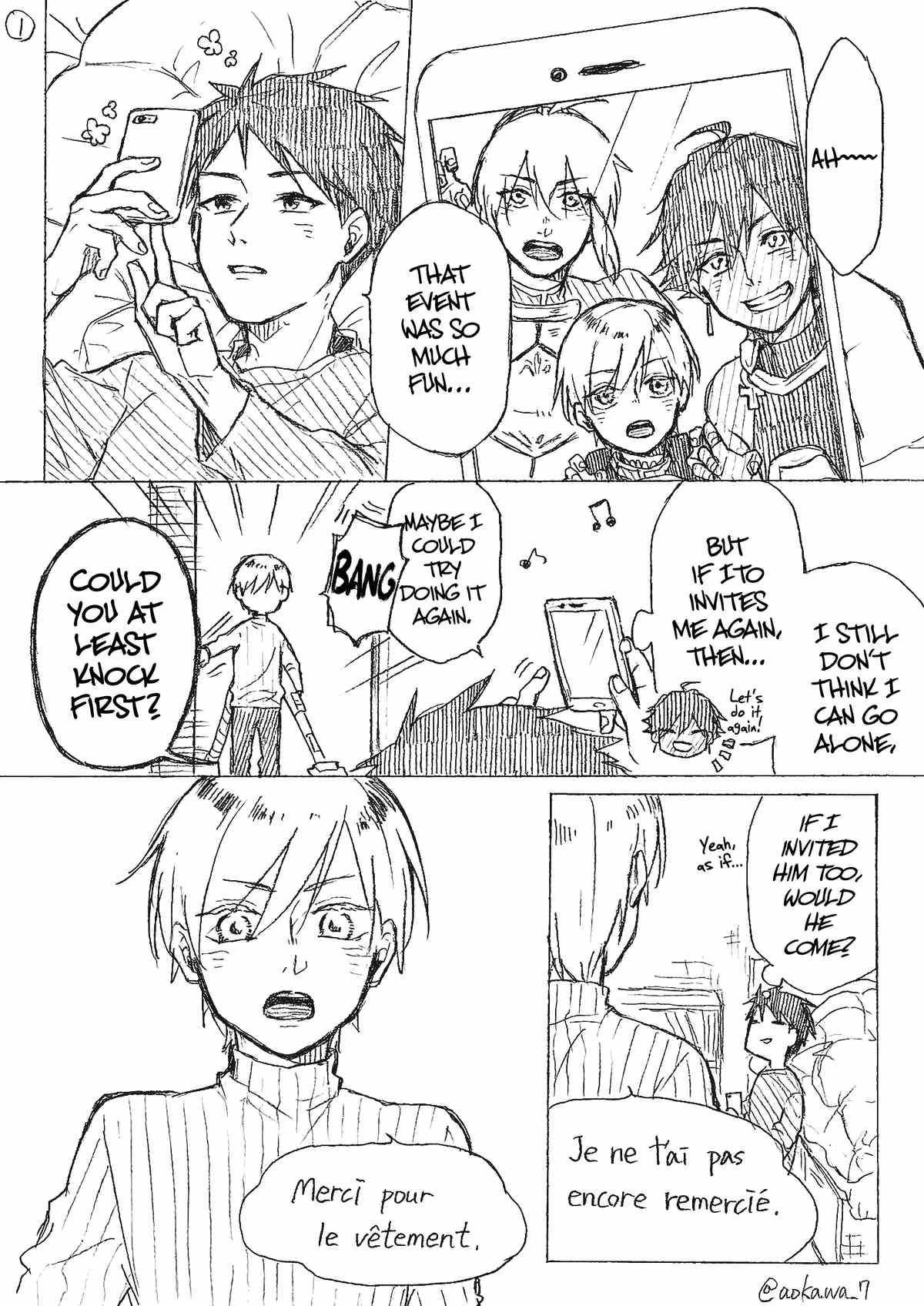 The Manga Where a Crossdressing Cosplayer Gets a Brother chapter 3.2 - page 1