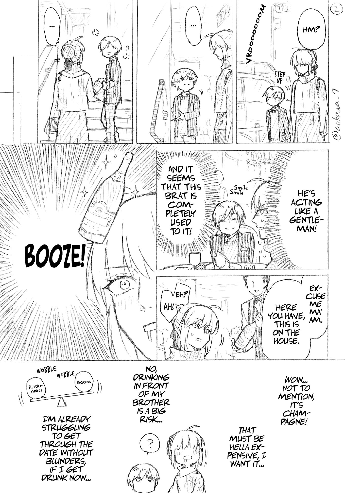 The Manga Where a Crossdressing Cosplayer Gets a Brother chapter 5.3 - page 2