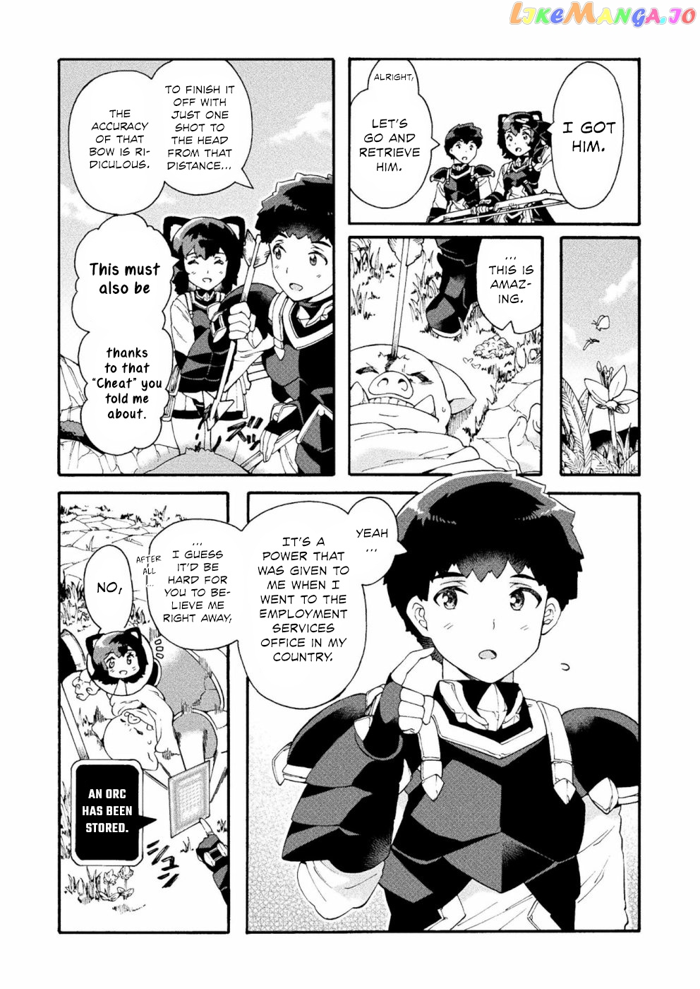 NEET dakedo HELLO WORK ni ittara isekai ni tsuretekareta chapter 17 - page 10