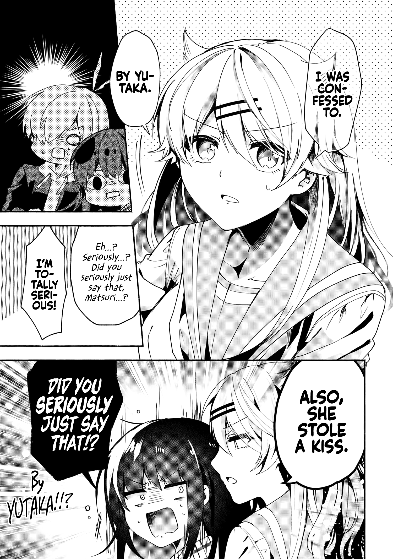 Pashiri na Boku to Koi suru Banchou-san chapter 68 - page 4