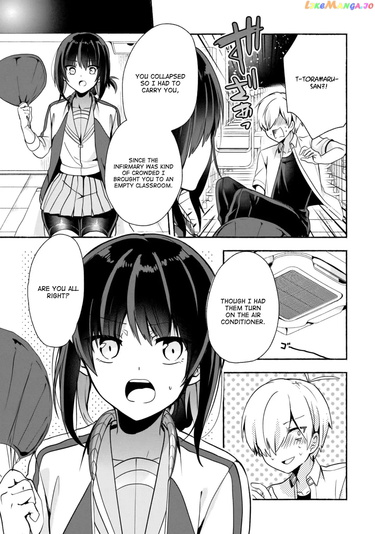 Pashiri na Boku to Koi suru Banchou-san chapter 27 - page 10