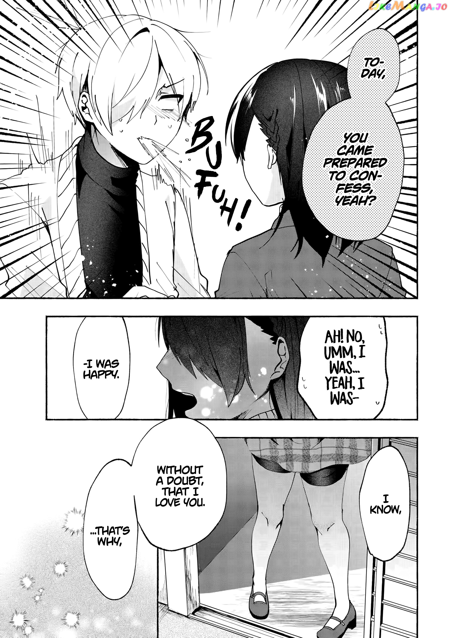 Pashiri na Boku to Koi suru Banchou-san chapter 74 - page 12