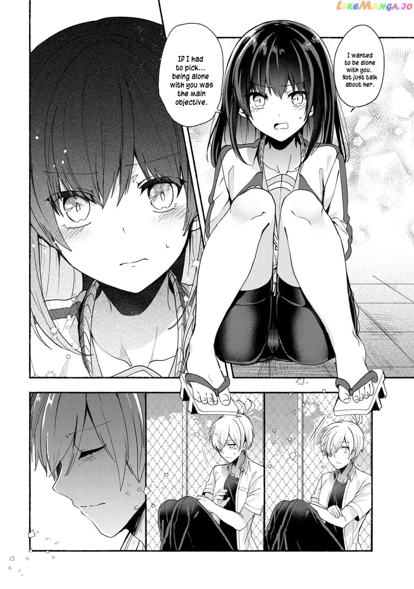 Pashiri na Boku to Koi suru Banchou-san chapter 36 - page 13