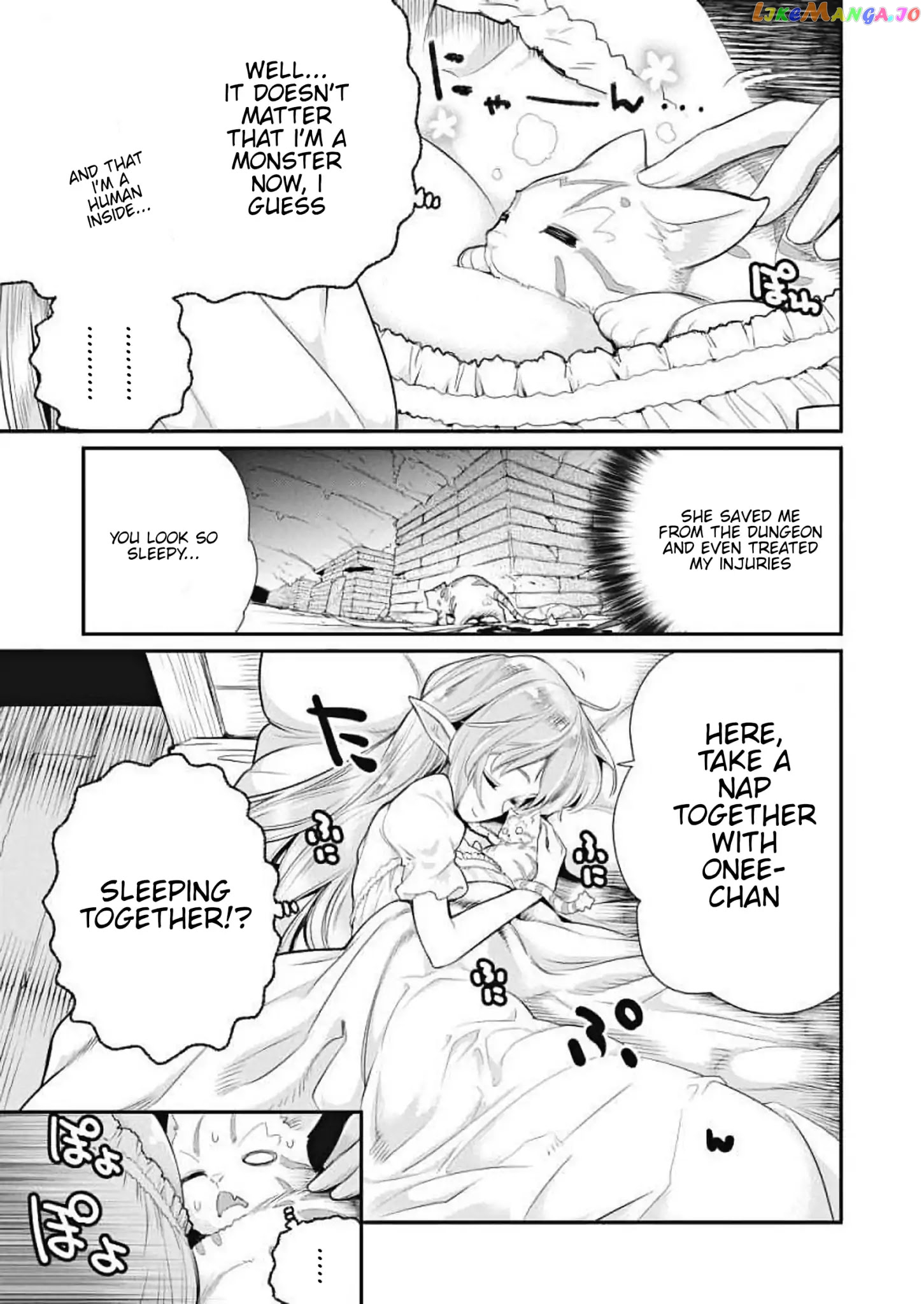 I Am Behemoth Of The S Rank Monster But I Am Mistaken As A Cat And I Live As A Pet Of Elf Girl chapter 1 - page 9