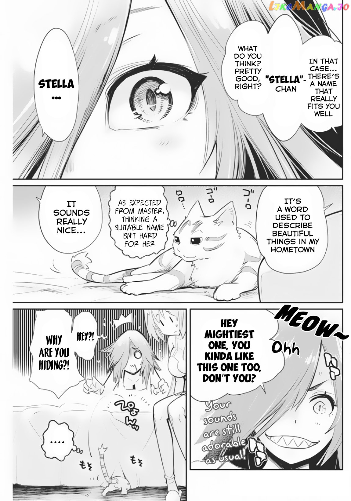 I Am Behemoth Of The S Rank Monster But I Am Mistaken As A Cat And I Live As A Pet Of Elf Girl chapter 21 - page 4