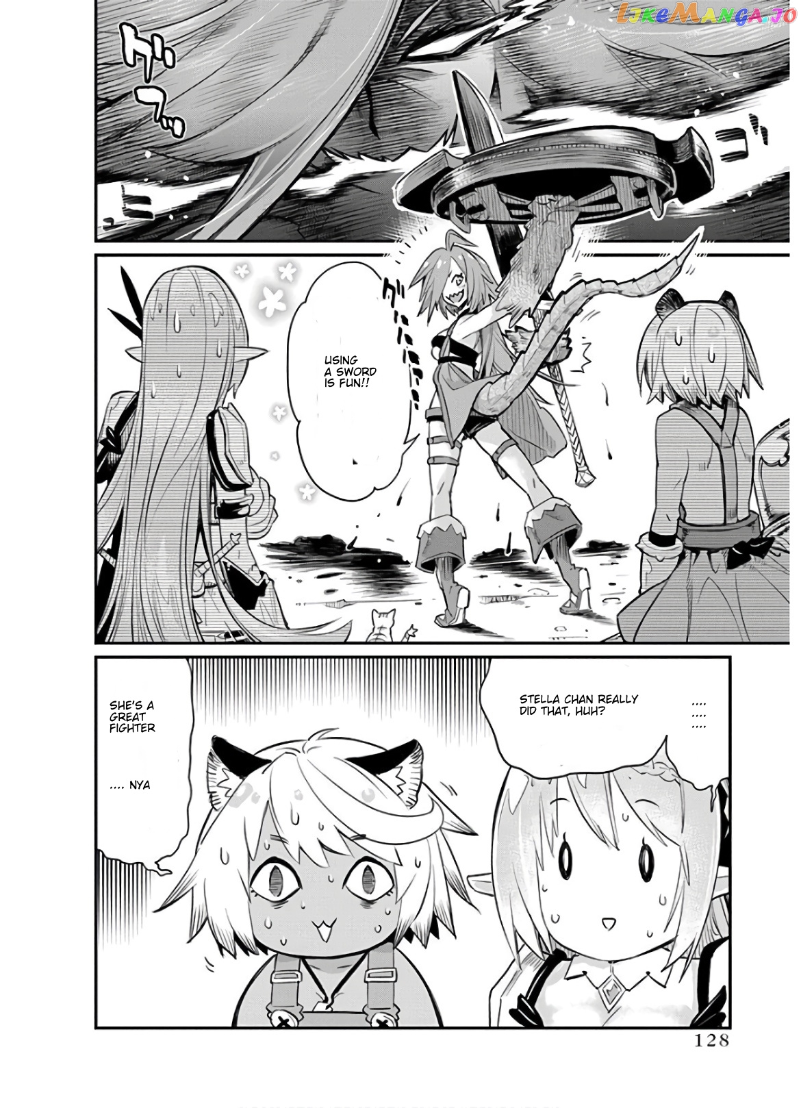 I Am Behemoth Of The S Rank Monster But I Am Mistaken As A Cat And I Live As A Pet Of Elf Girl chapter 23 - page 24